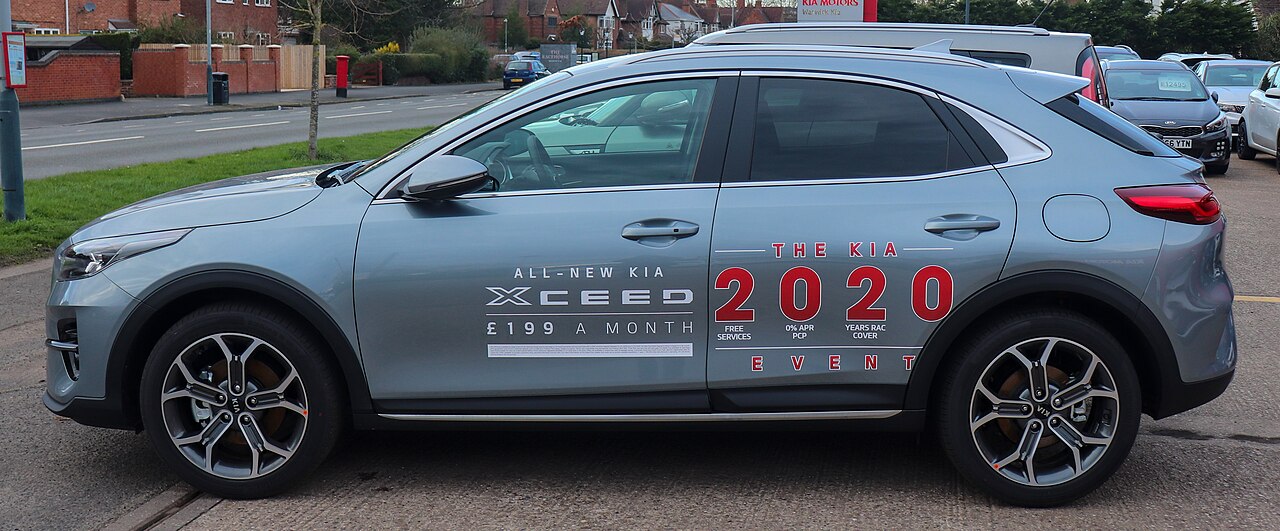Kia XCeed, laterale