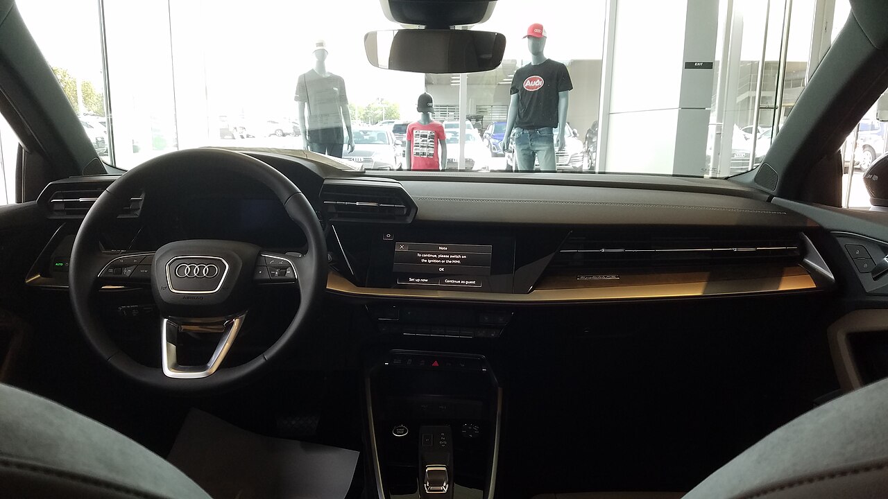 Audi A3, interni