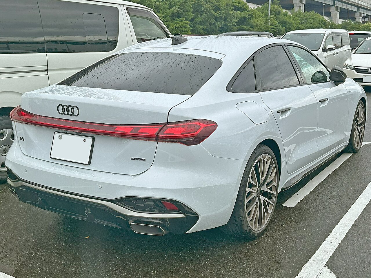 Audi A5, posteriore