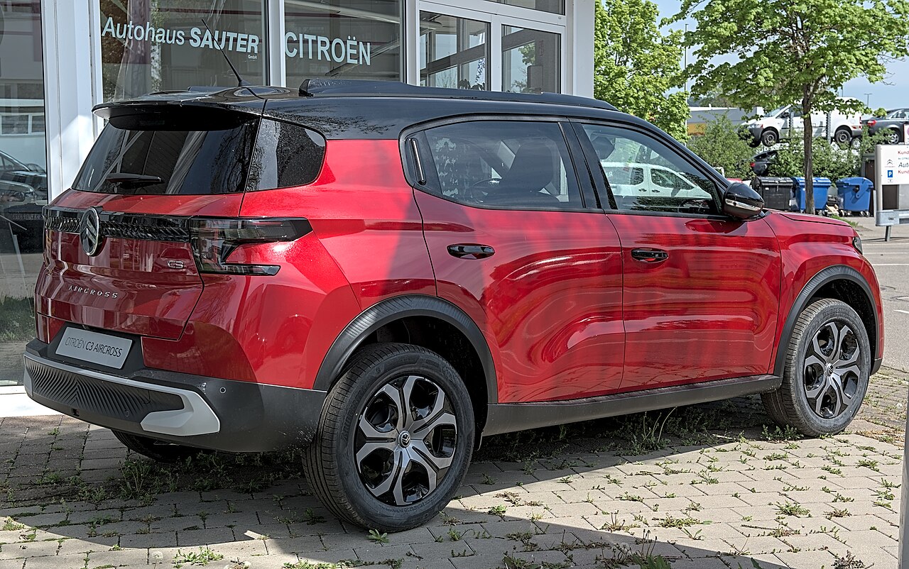 Citroën C3 Aircross, posteriore
