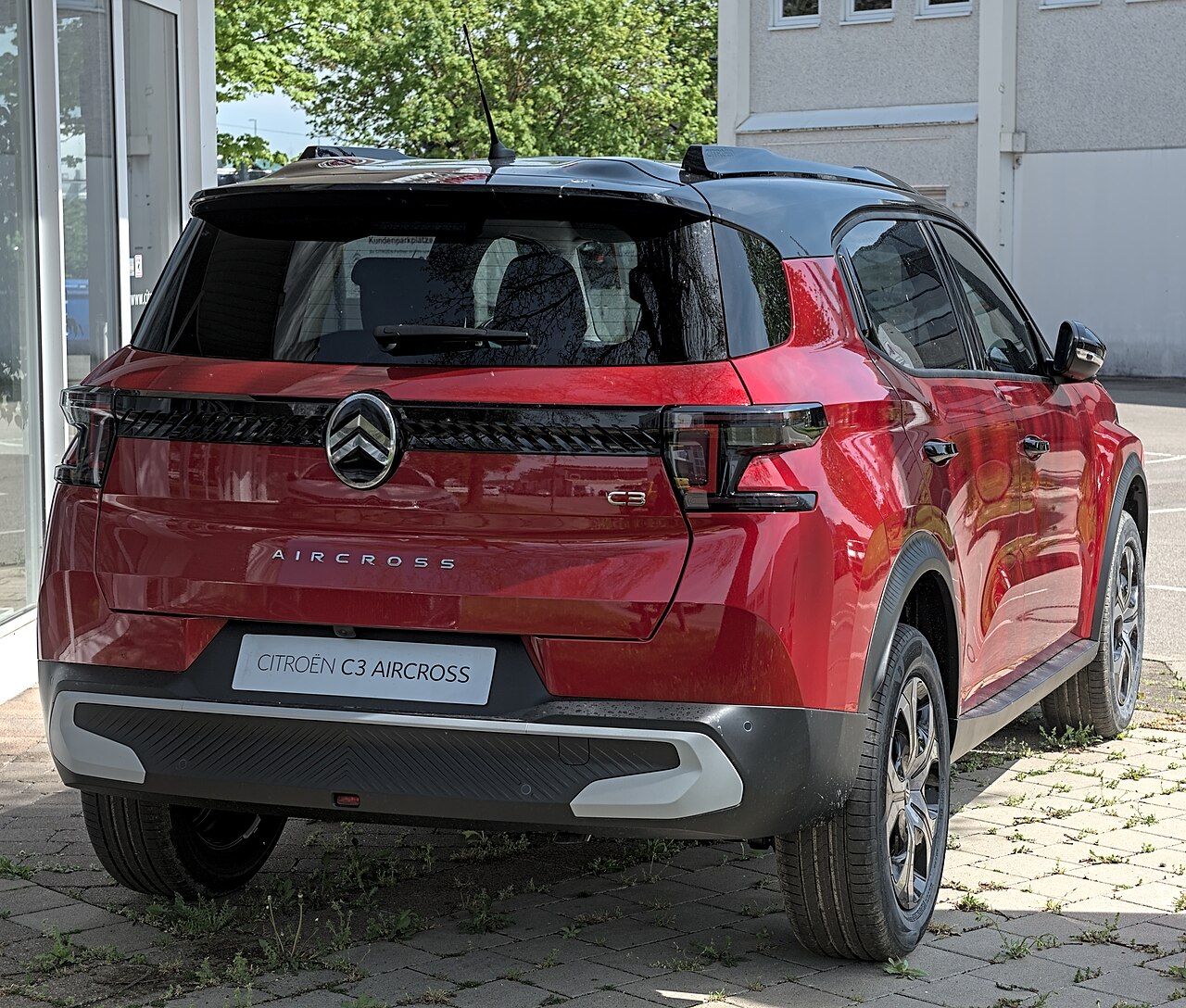 Citroën C3 Aircross, laterale