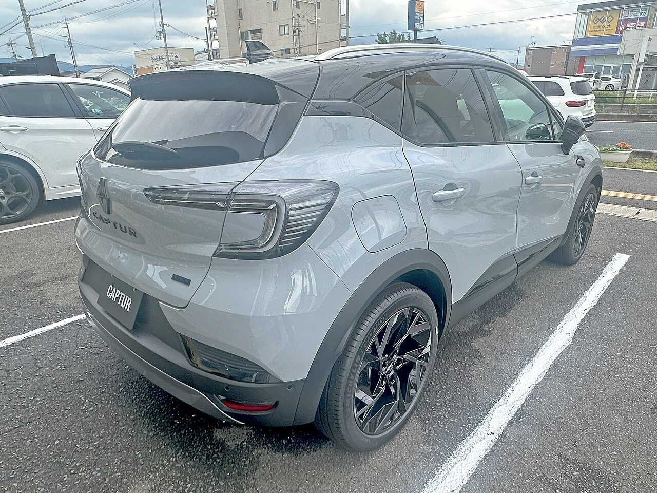 Renault Captur, posteriore