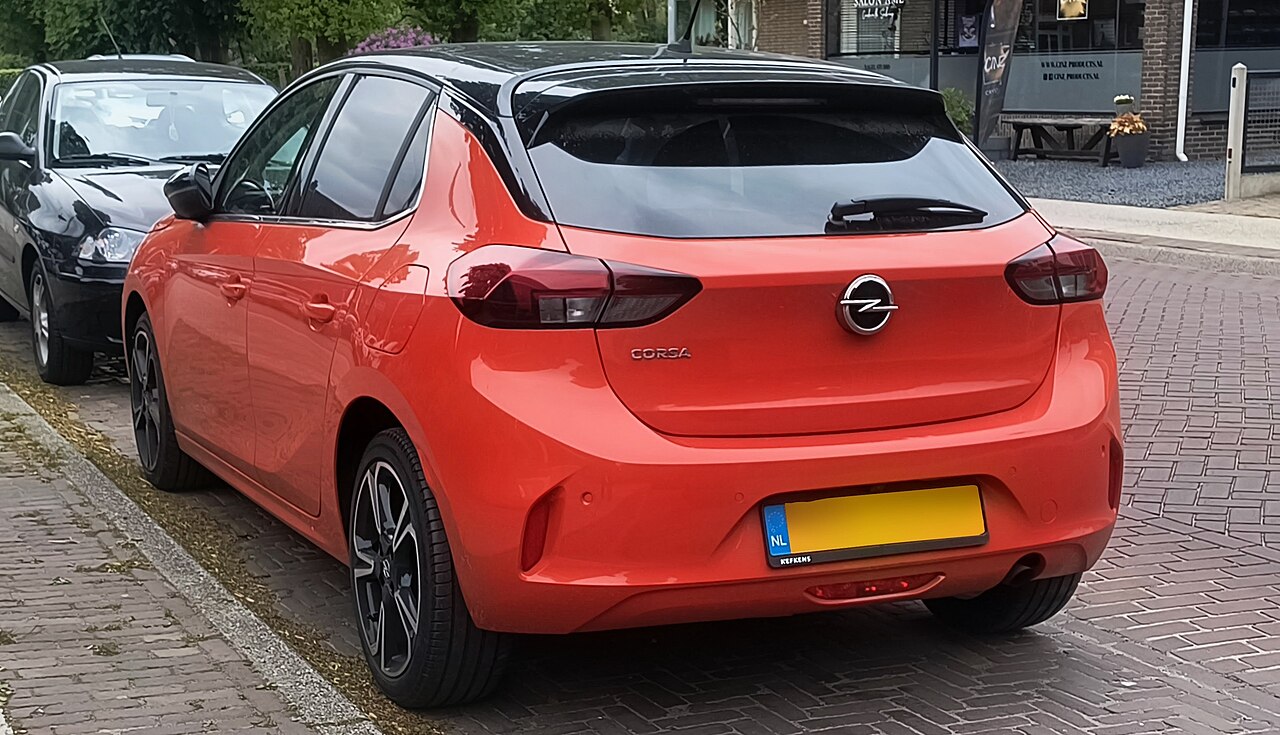 Opel Corsa, posteriore