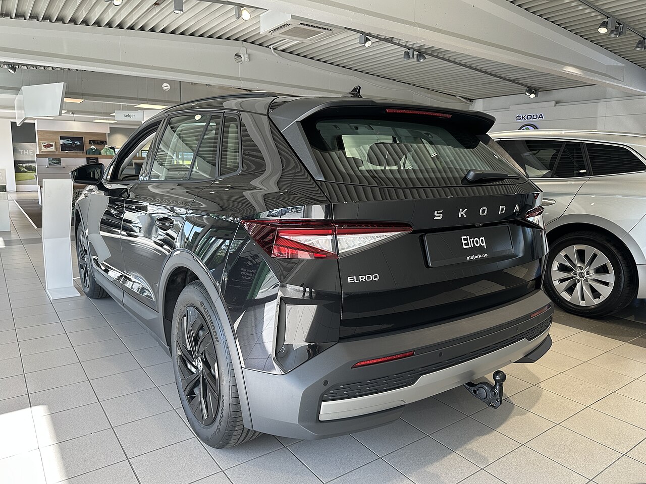 Škoda Elroq, posteriore