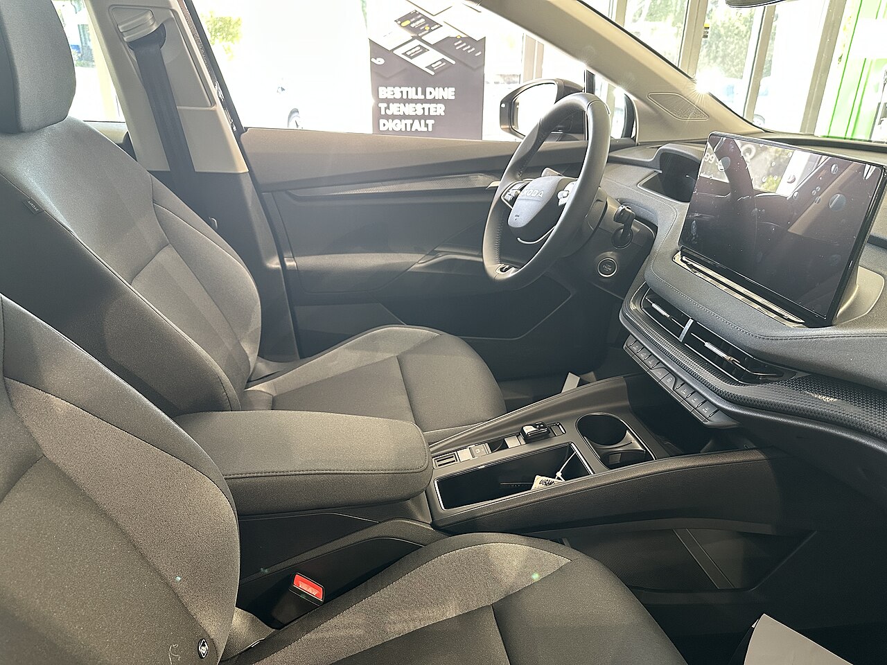 Škoda Elroq, interni