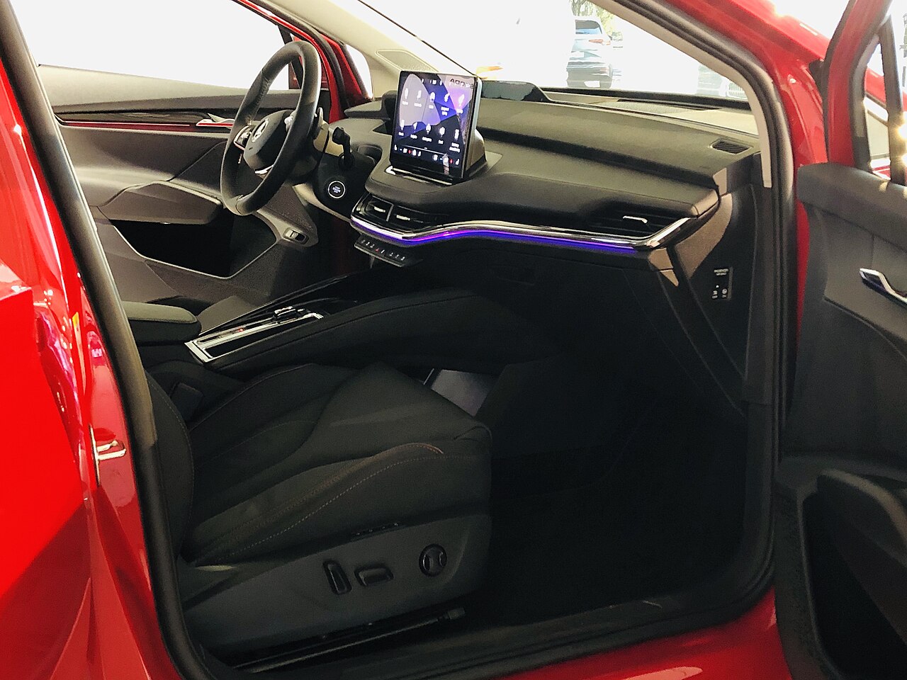Škoda Enyaq, interni