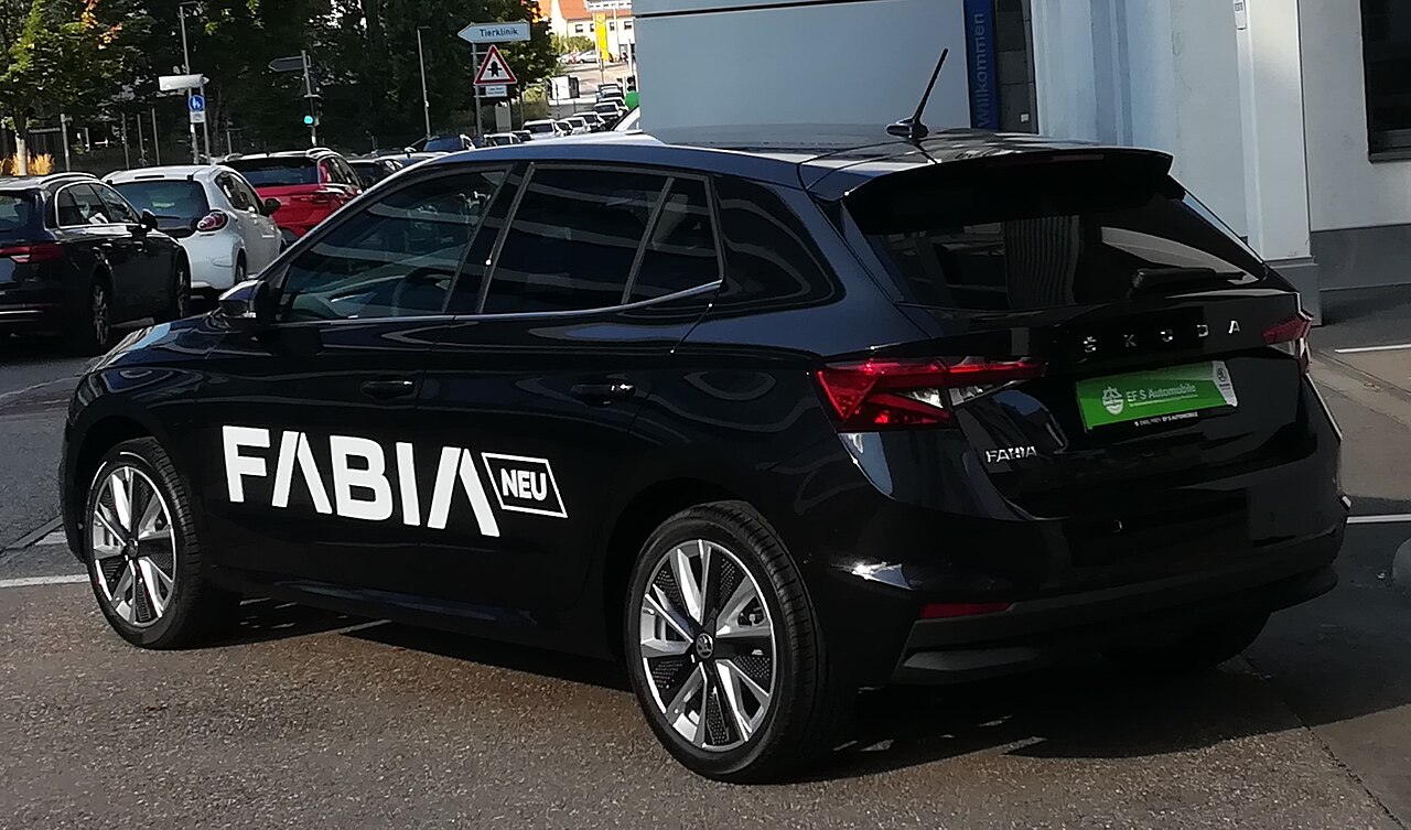 Škoda Fabia, posteriore