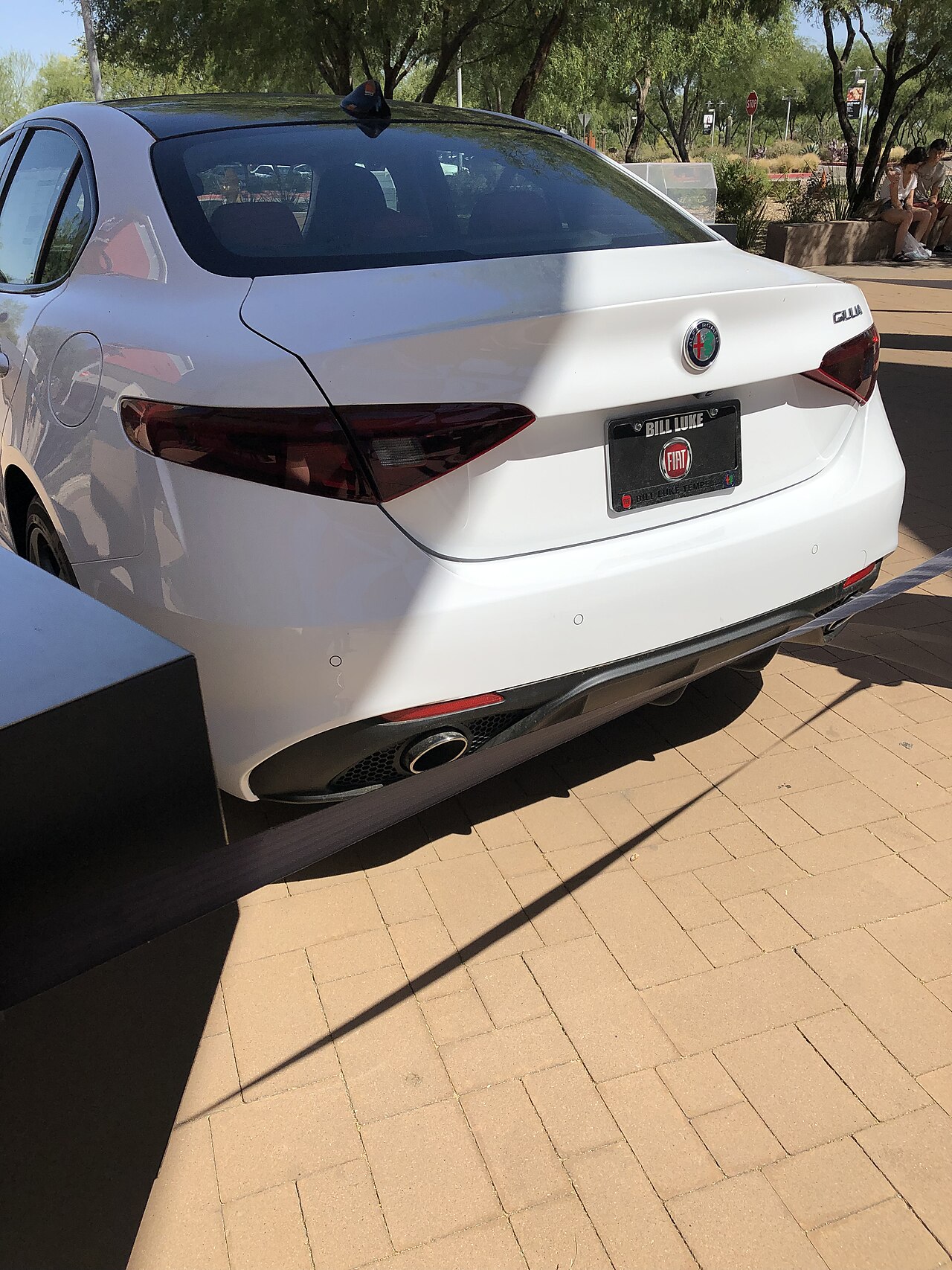 Alfa Romeo Giulia, posteriore