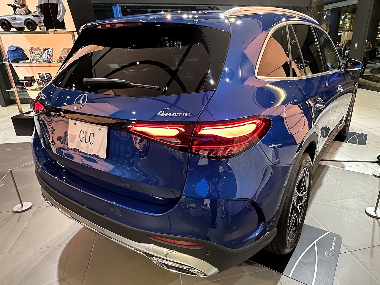 Mercedes GLC, posteriore