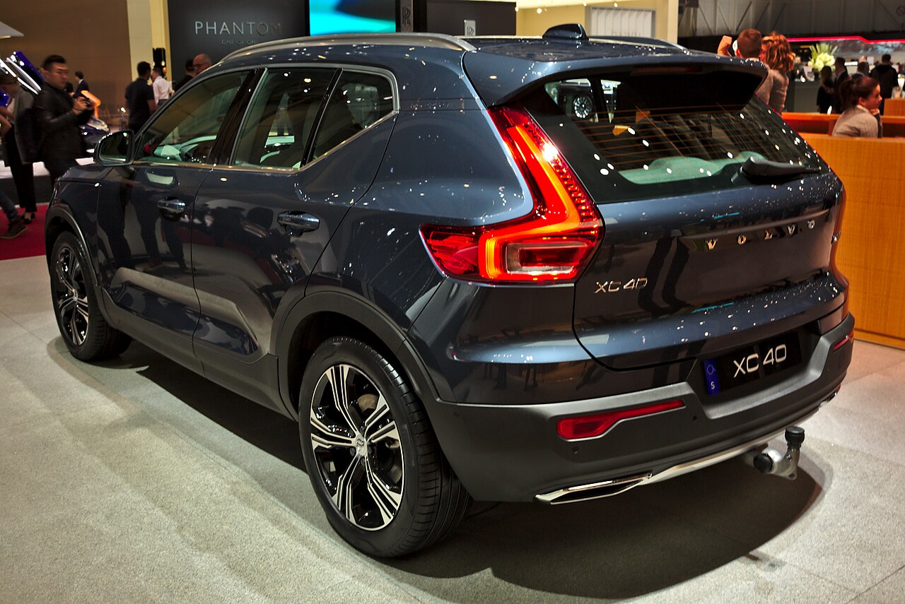 Volvo XC40, posteriore