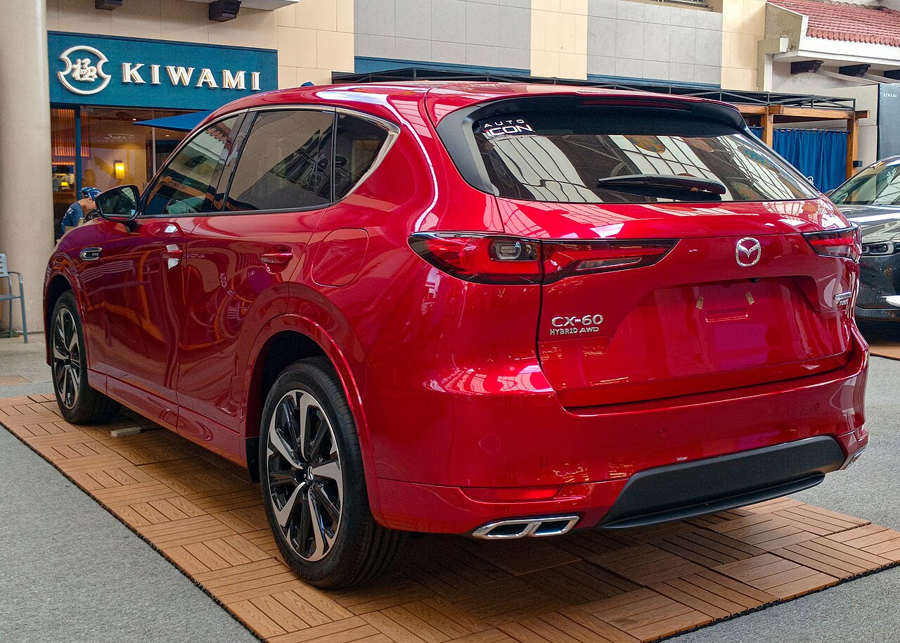 Mazda CX-60, posteriore