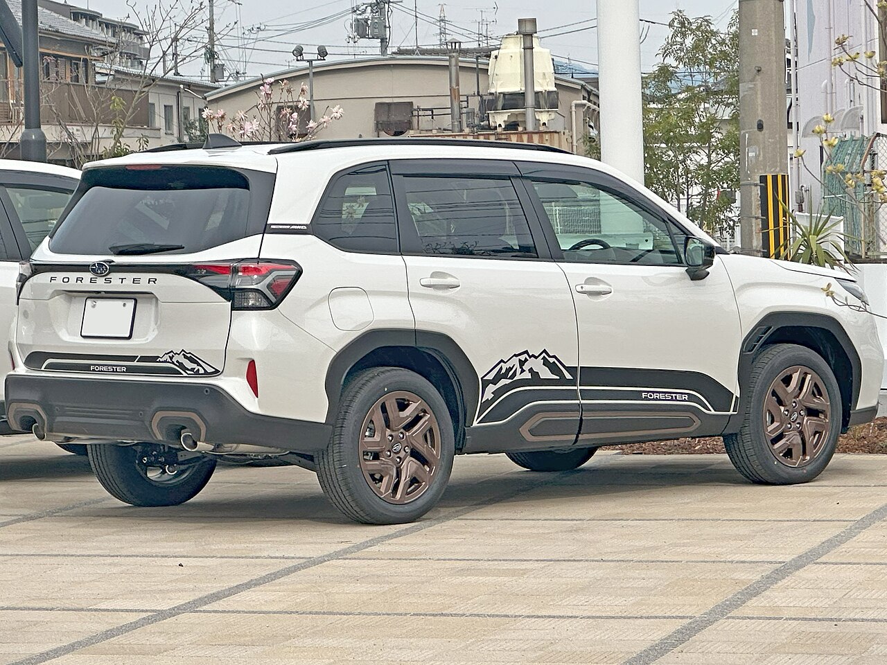 Subaru Forester, posteriore