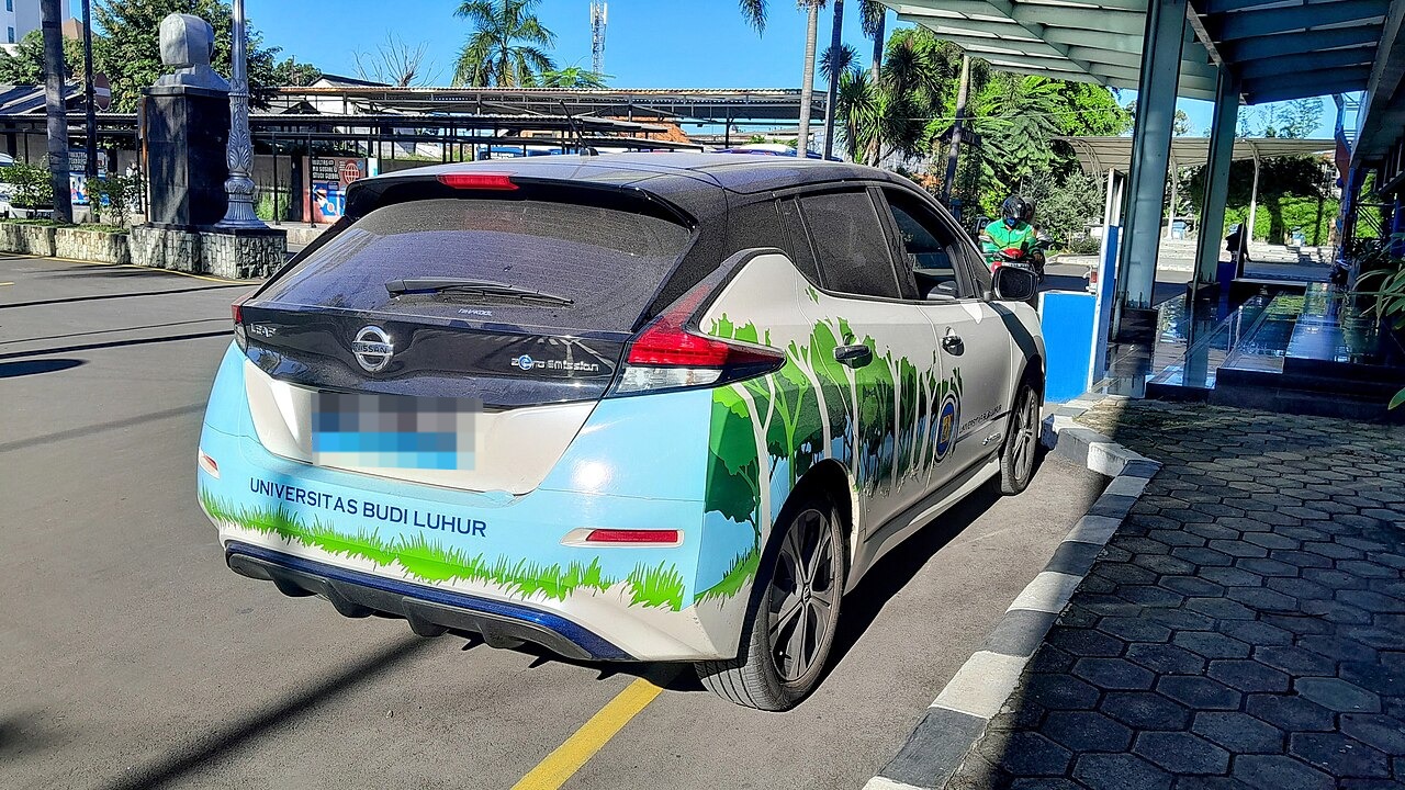 Nissan Leaf, posteriore