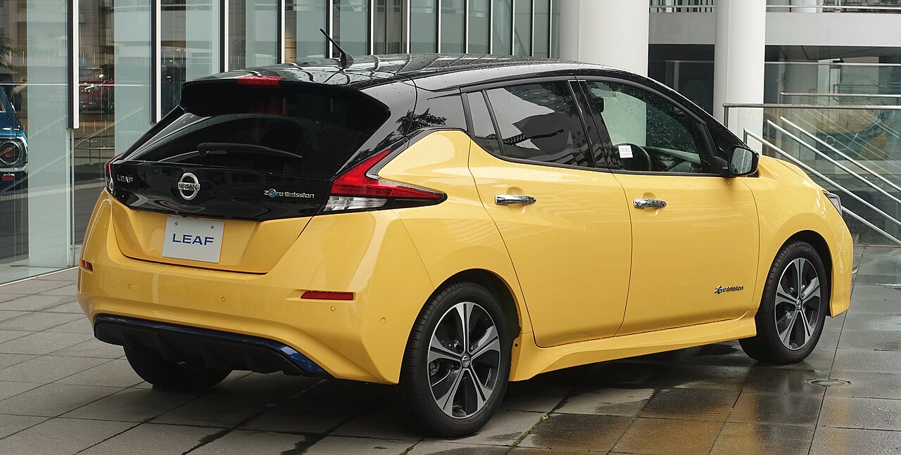 Nissan Leaf, posteriore tre quarti