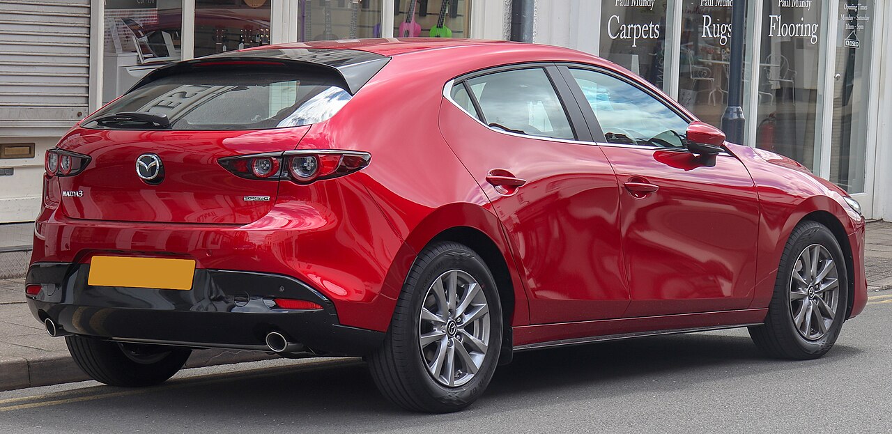Mazda3, posteriore