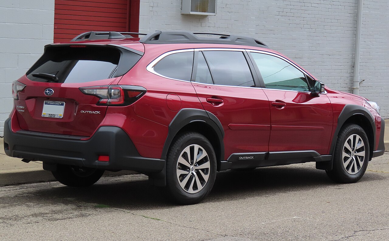 Subaru Outback, posteriore