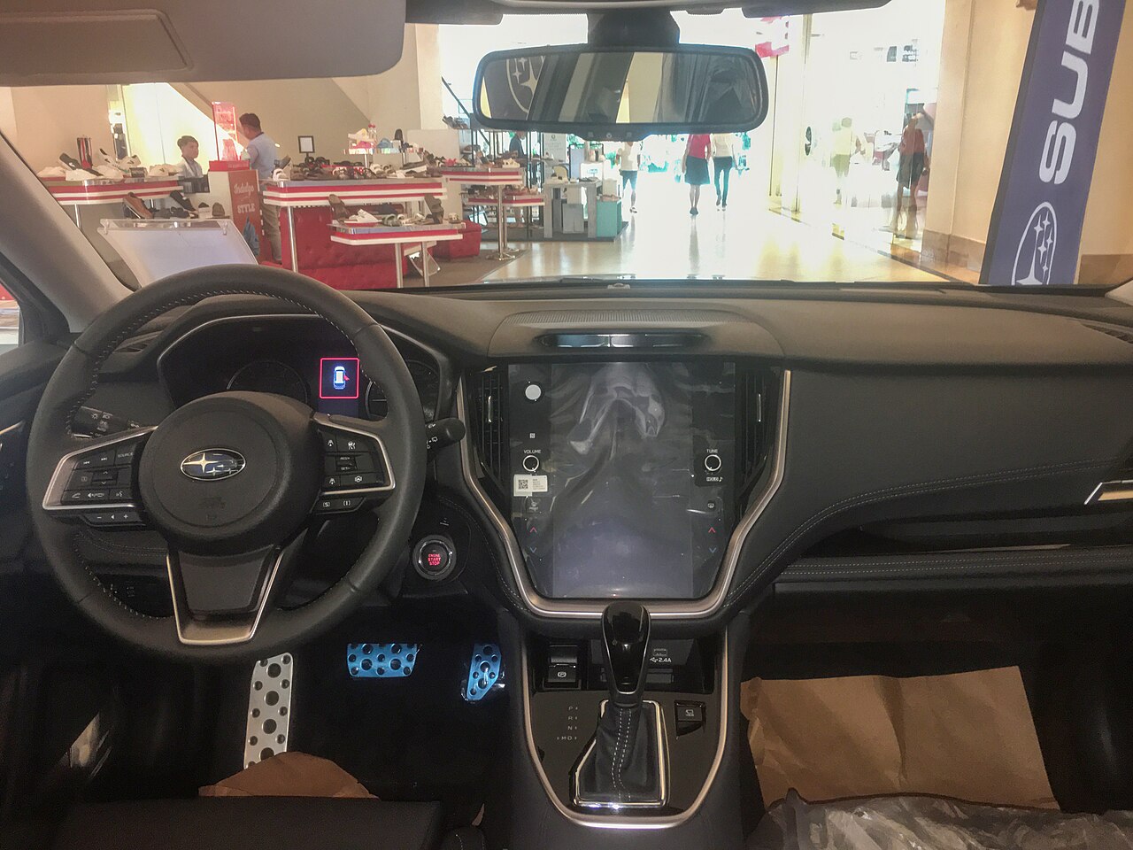 Subaru Outback, interni