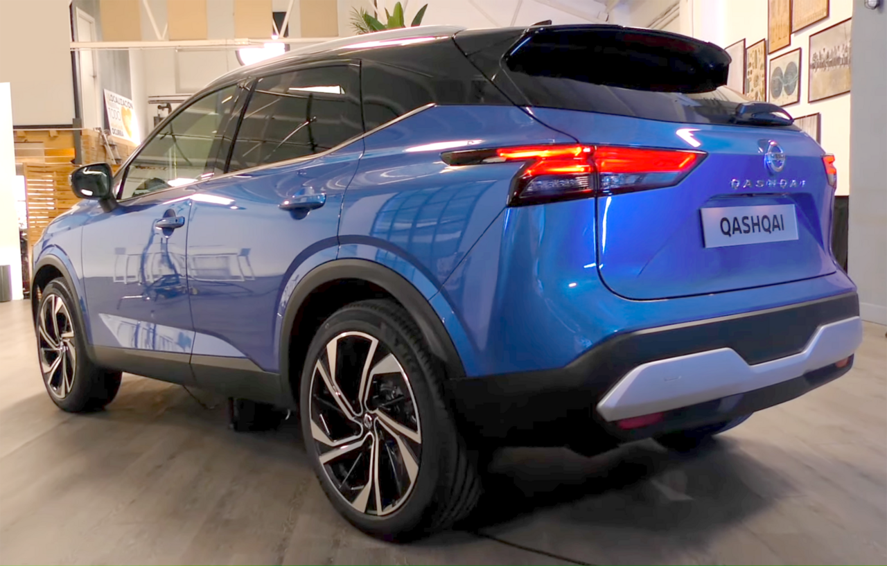 Nissan Qashqai, posteriore