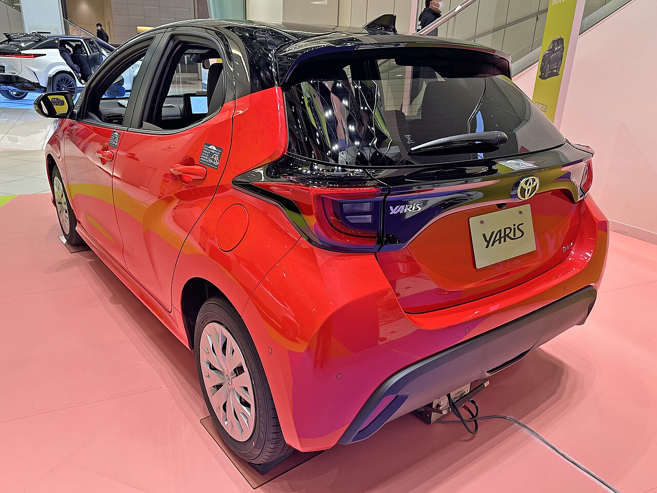 Toyota Yaris, posteriore
