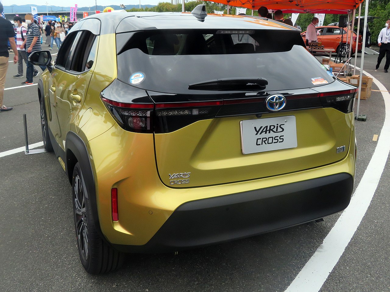 Toyota Yaris Cross, posteriore