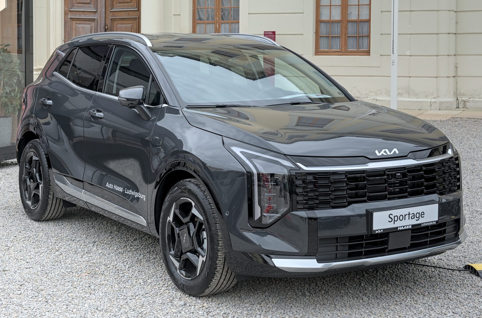 Kia Sportage, vista di tre quarti anteriore