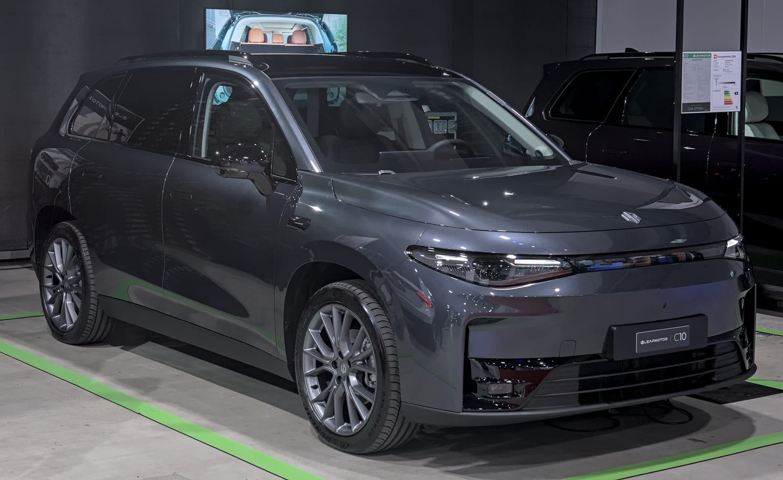 Leapmotor C10, vista di tre quarti anteriore