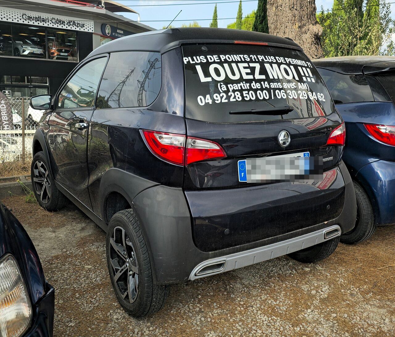 Aixam Crossover, laterale