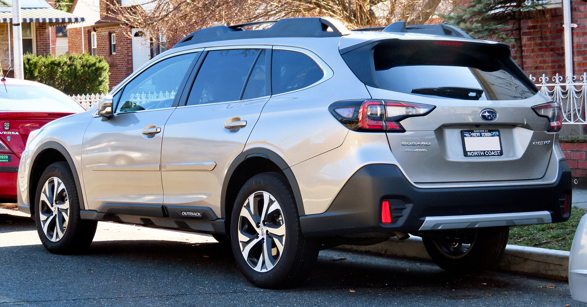 Subaru Outback vista posteriore