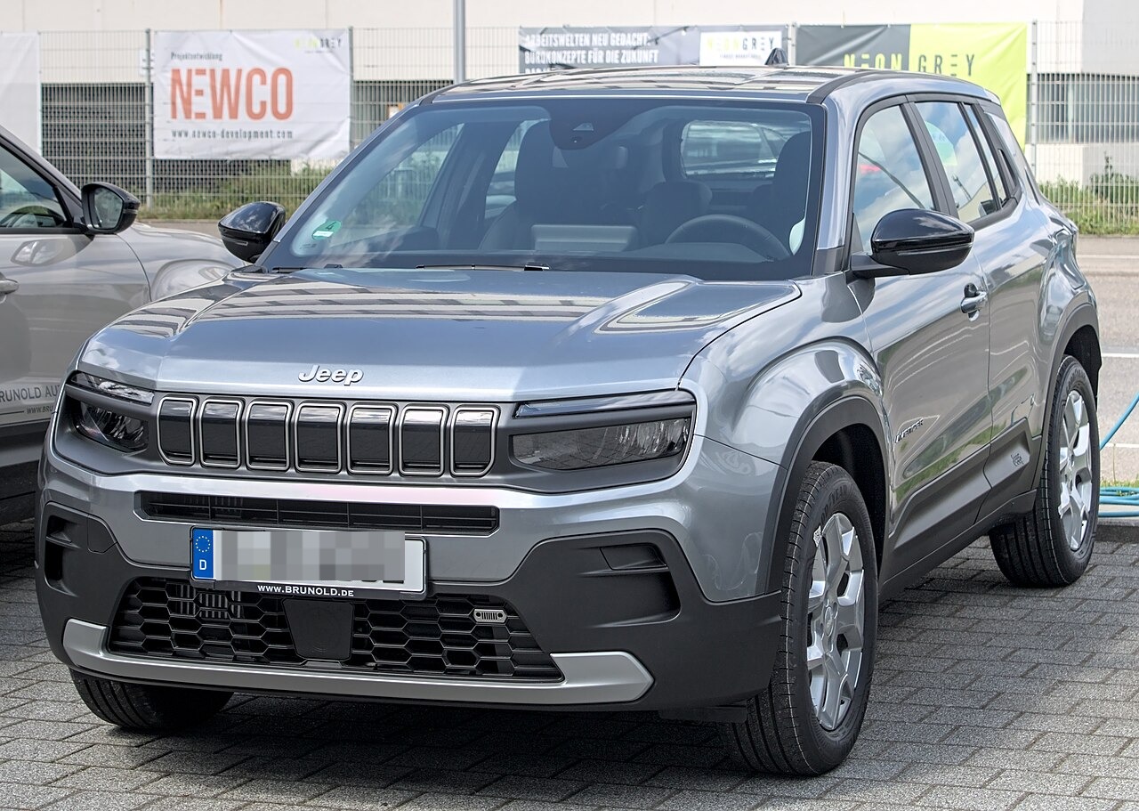 Jeep Avenger Elettrica, laterale