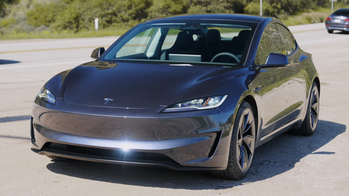 Tesla Model 3, vista anteriore