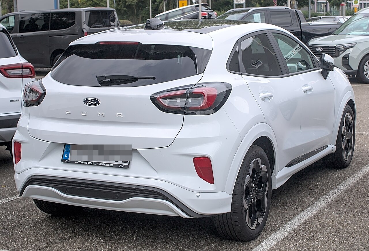 Ford Puma Gen-E, posteriore