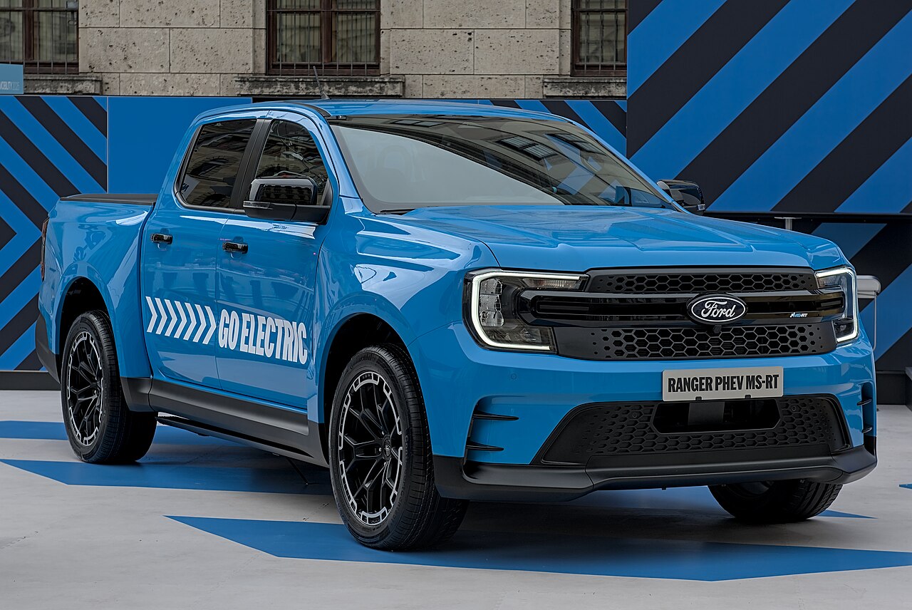 Ford Ranger Plug-in Hybrid, laterale