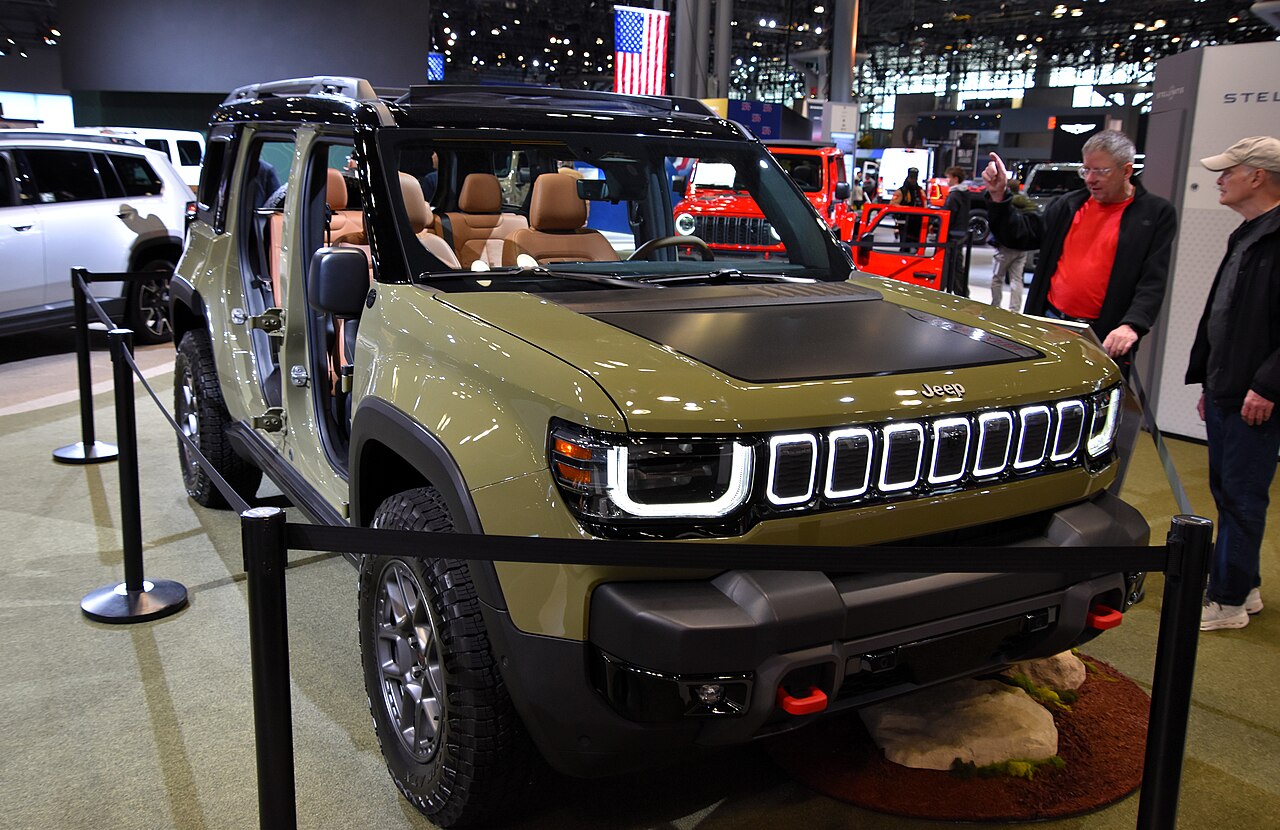 Jeep Recon, laterale